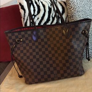 Authentic Louis Vuitton Neverfull MM Damier